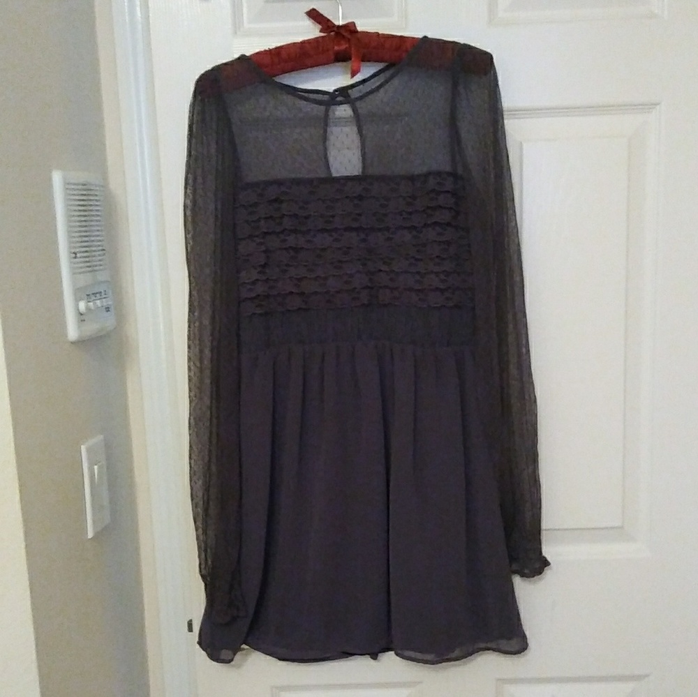 💕 Free People Ruffle Lace Dress 2